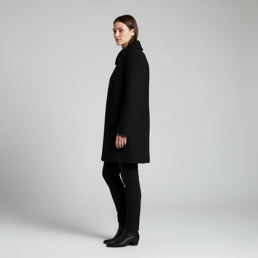 Valeria – Płaszcz zimowy z zapięciem z przodu