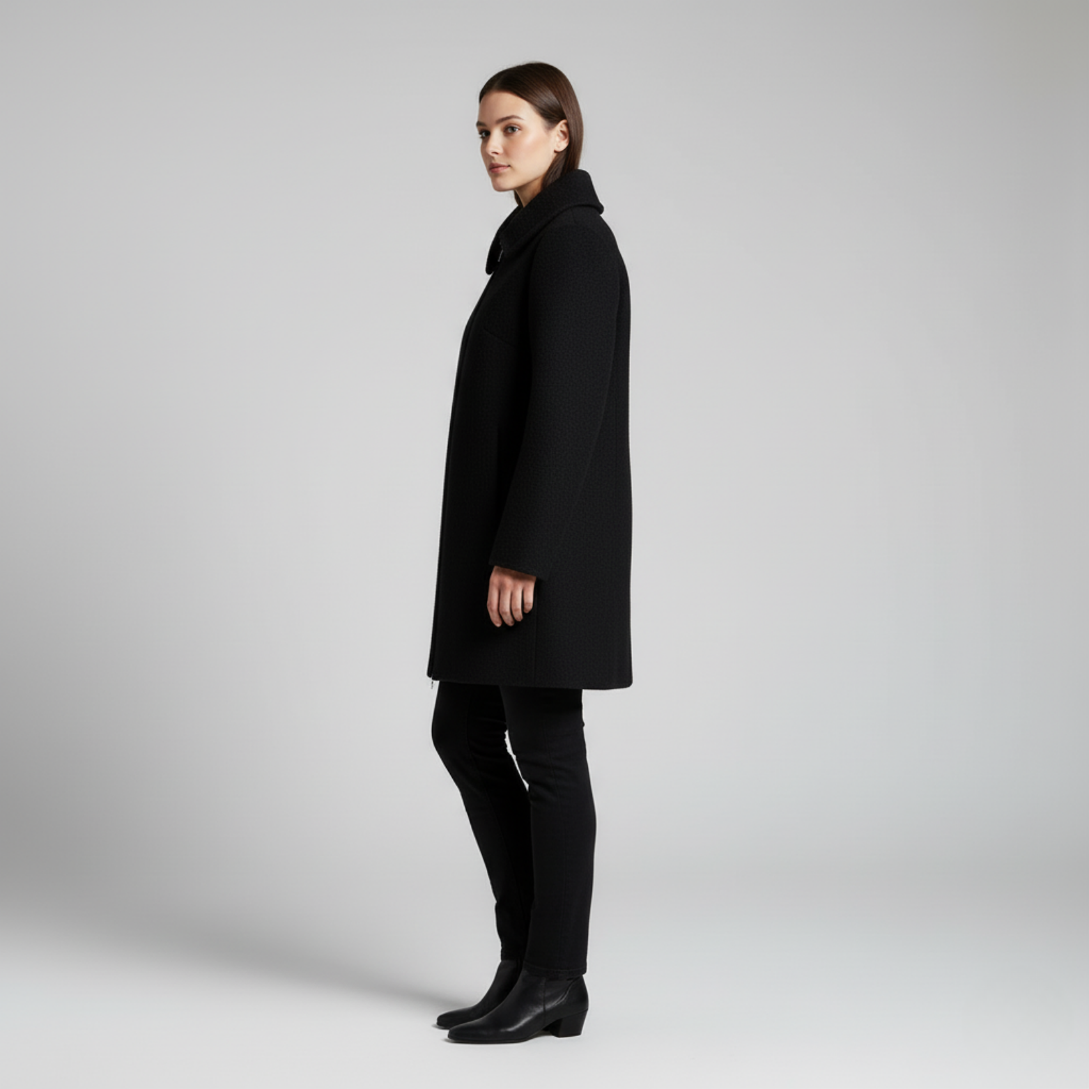 Valeria – Płaszcz zimowy z zapięciem z przodu