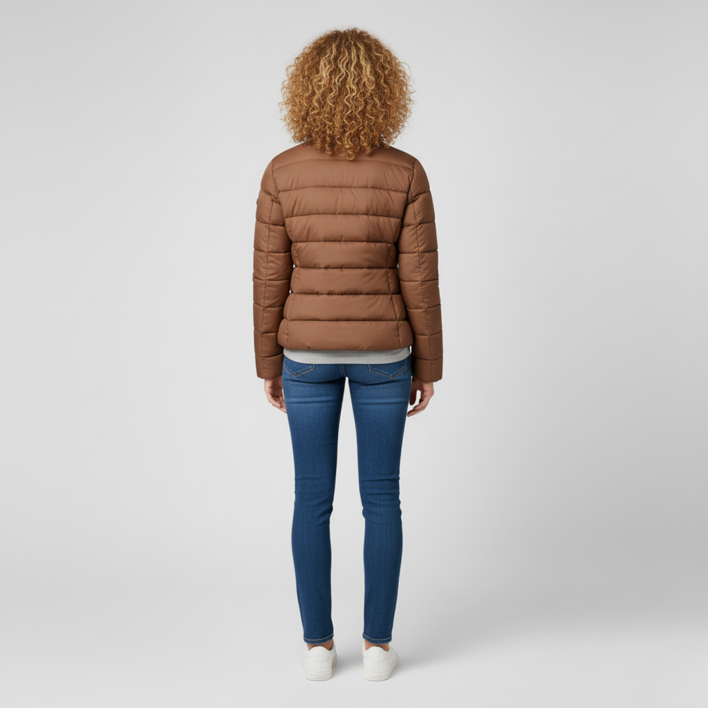 Camilla – Pikowana kurtka z zamkiem