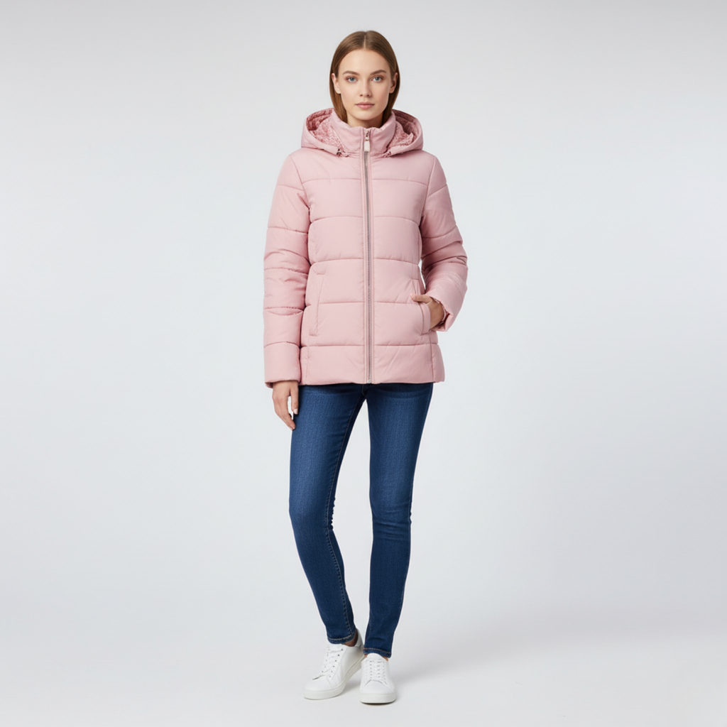 Marina – Kurtka zimowa z kapturem i kieszeniami