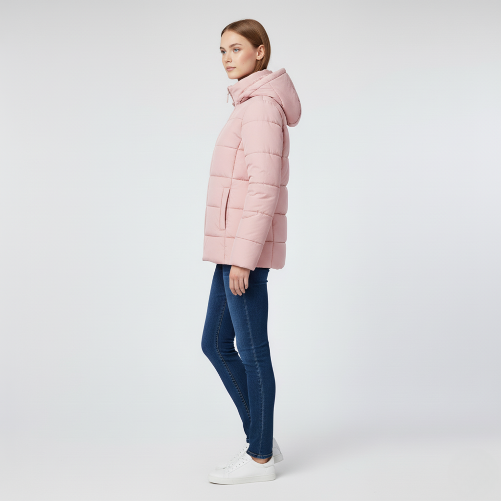 Marina – Kurtka zimowa z kapturem i kieszeniami