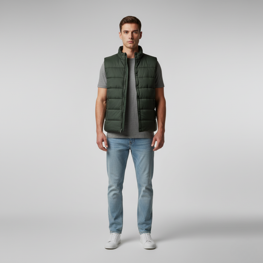 Pablo – Kamizelka z kieszeniami typu body warmer